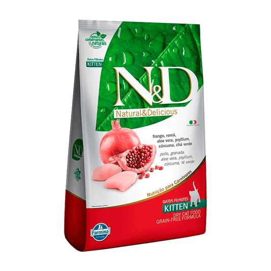 N&D Kitten Pollo y Granada 7.5 Kg.